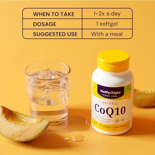 Healthy Origins CoQ10 100 mg Softgels (150 Count) | Supports Cellular Energy Production thumbnail 5