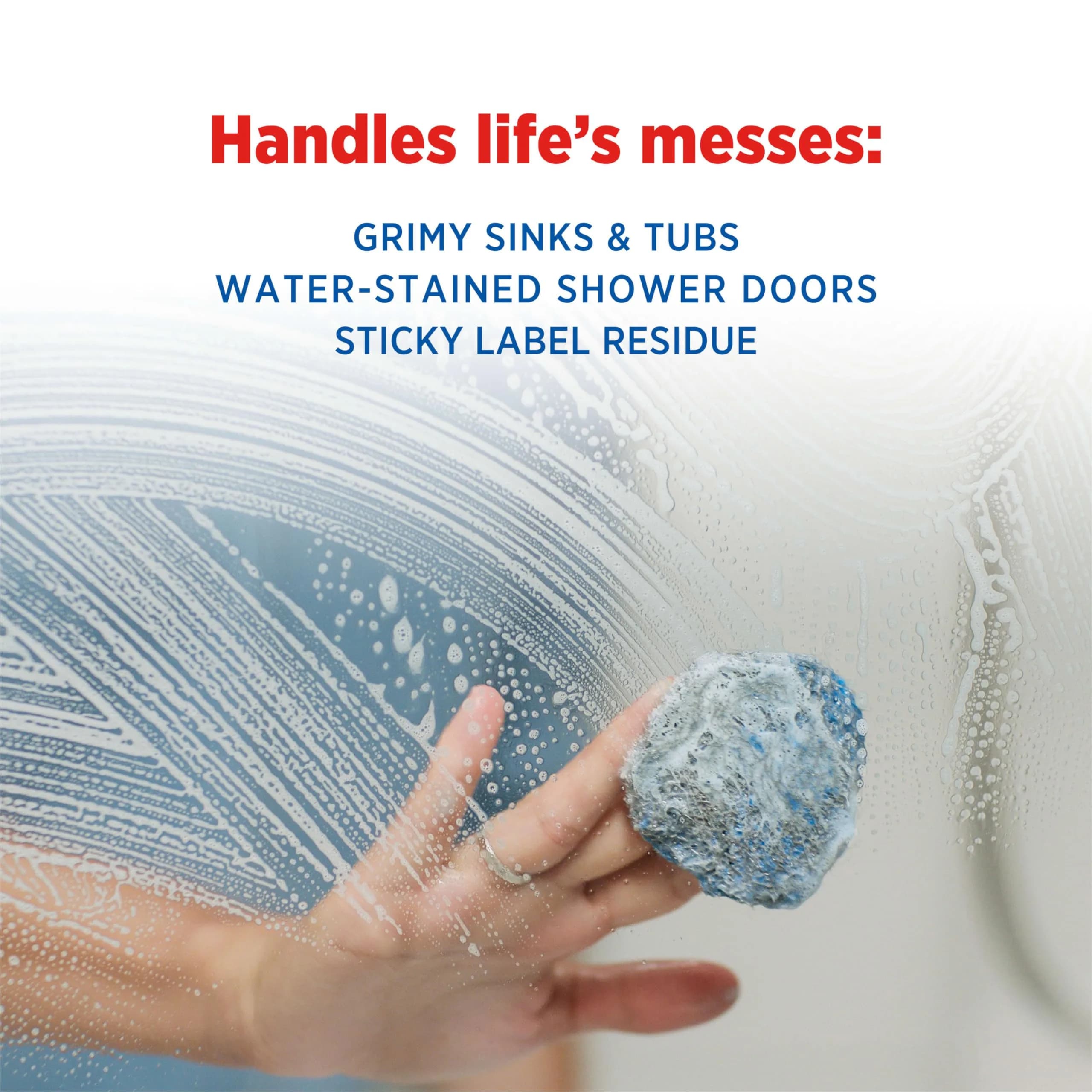 S.O.S Steel Wool Soap Pads Lemon Fresh 10 Count | Powerful Cleaning for Tough Grime - view 5
