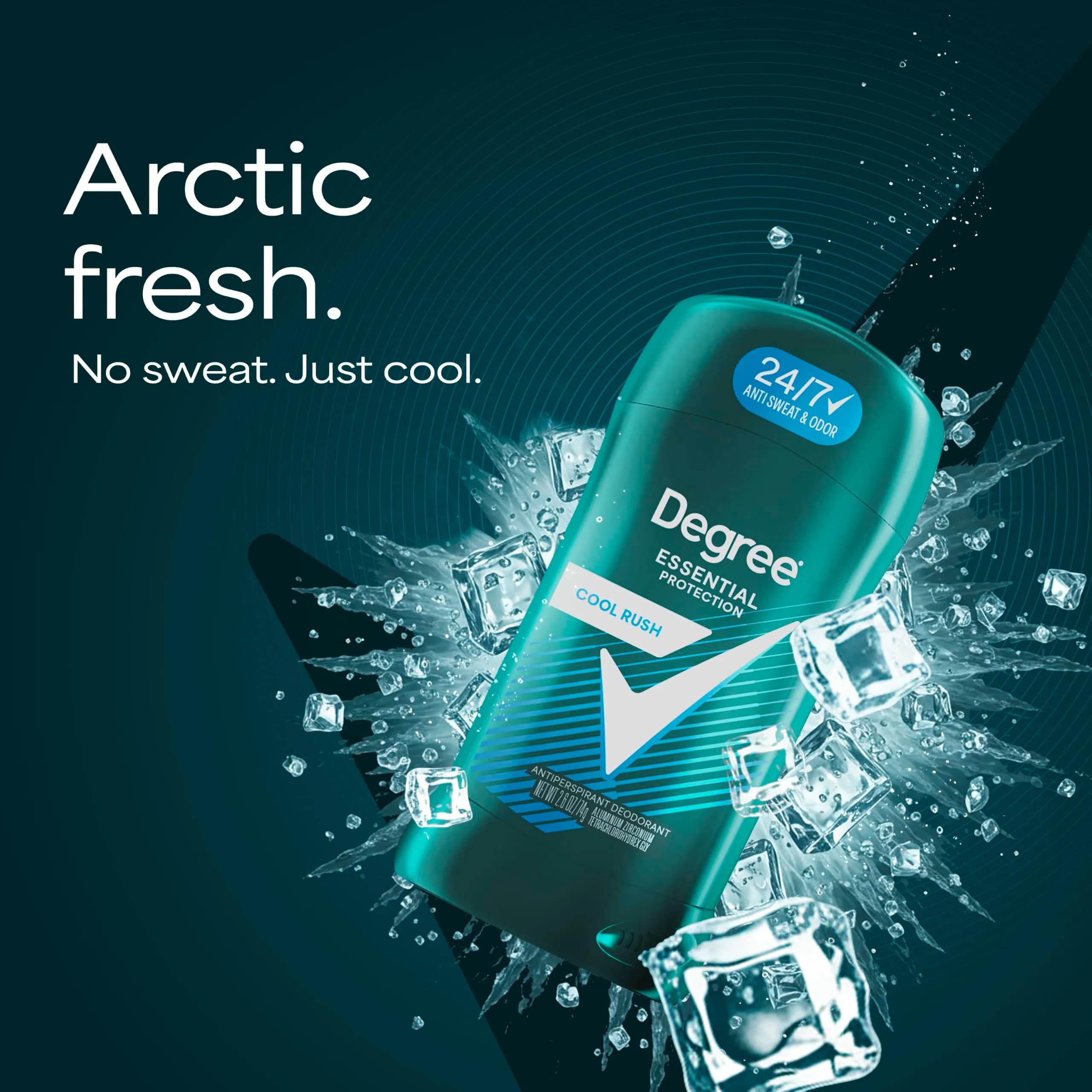 Degree Shower Clean Antiperspirant Deodorant for Women, 2.6 oz Single Stick - view 4