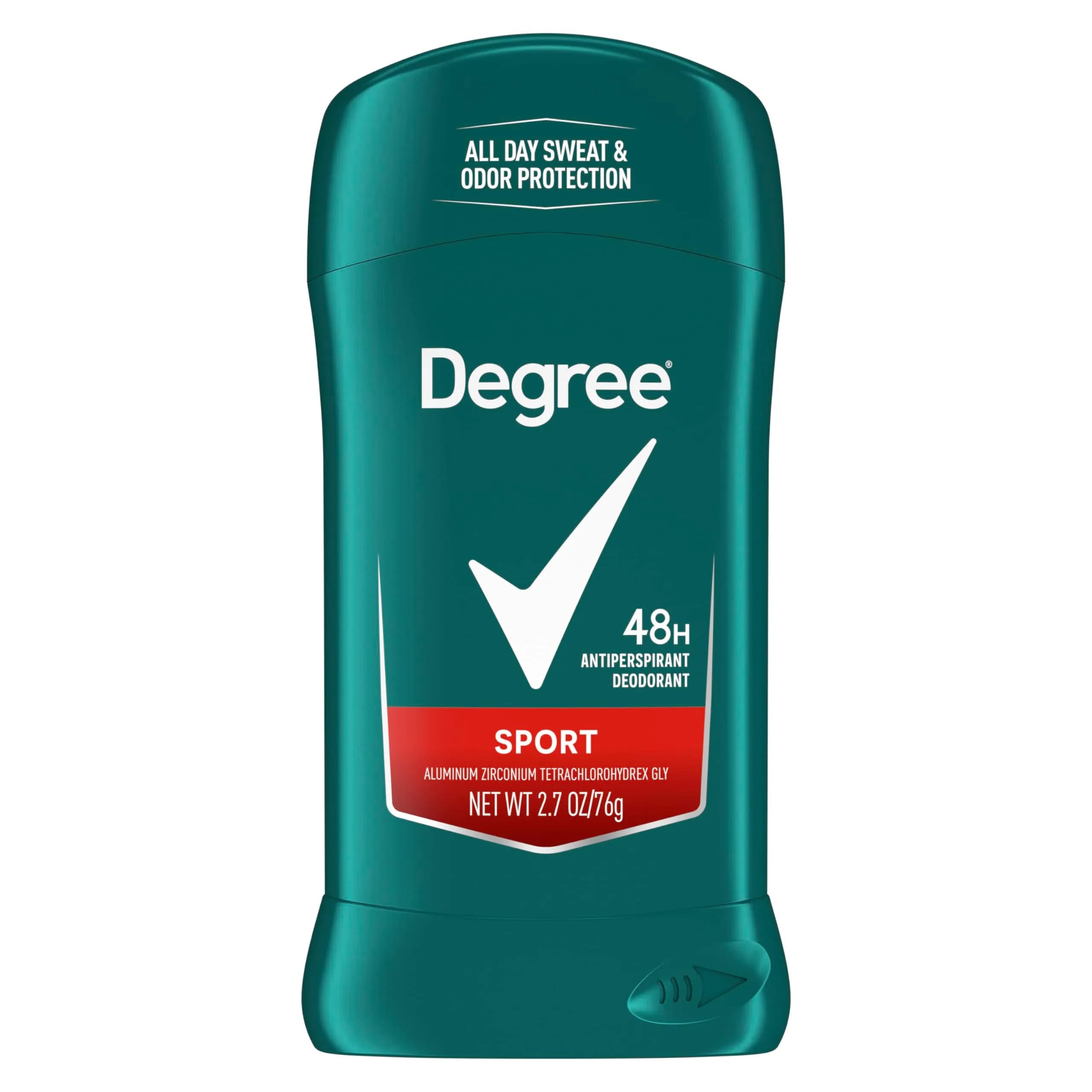 Degree Men Dry Protection Antiperspirant Deodorant, Sport Scent, 2.7 Ounce (Pack of 1) - main product image