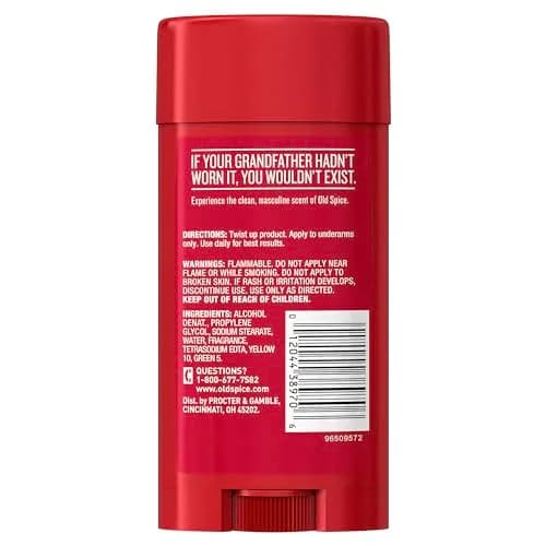 Old Spice Classic Deodorant for Men, Original Scent, 92g (3.25 oz) | 24hr Sweat & Odor Protection thumbnail 7