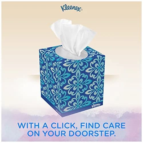 Kleenex Ultra Soft Facial Tissues 120 Count (3-Ply) | America's Softest Tissue thumbnail 5
