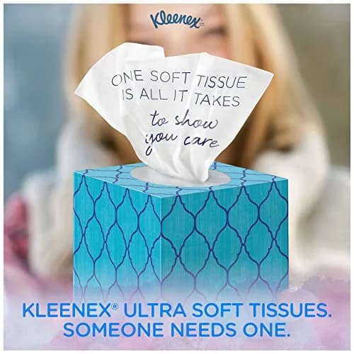 Kleenex Ultra Soft Facial Tissues 120 Count (3-Ply) | America's Softest Tissue thumbnail 6