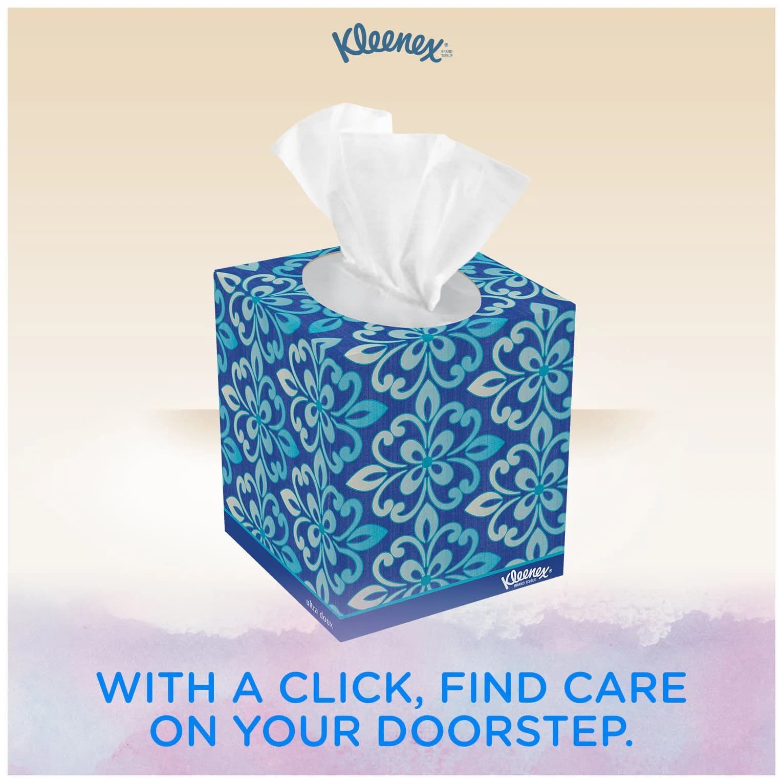 Kleenex Ultra Soft Facial Tissues, White, 120 Count (Pack of 1) - view 5