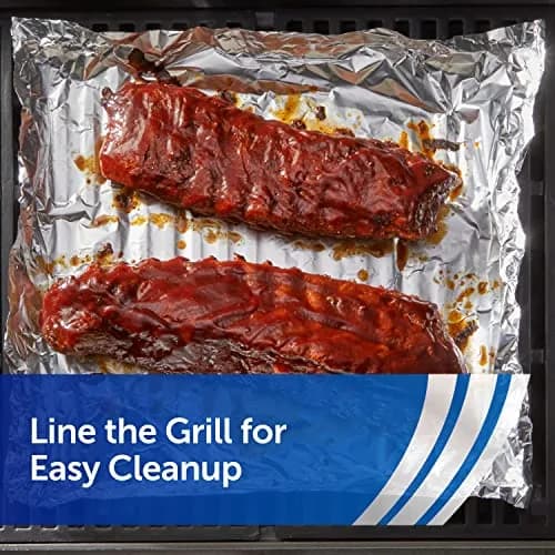 Reynolds Heavy Duty Aluminum Foil Roll, 18 Inch Wide, 37.5 sq ft (1.06 kg) | USA-Sourced for Indian Kitchens thumbnail 5
