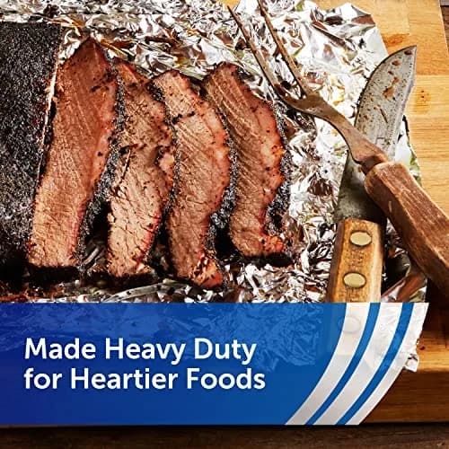 Reynolds Heavy Duty Aluminum Foil Roll, 18 Inch Wide, 37.5 sq ft (1.06 kg) | USA-Sourced for Indian Kitchens thumbnail 7