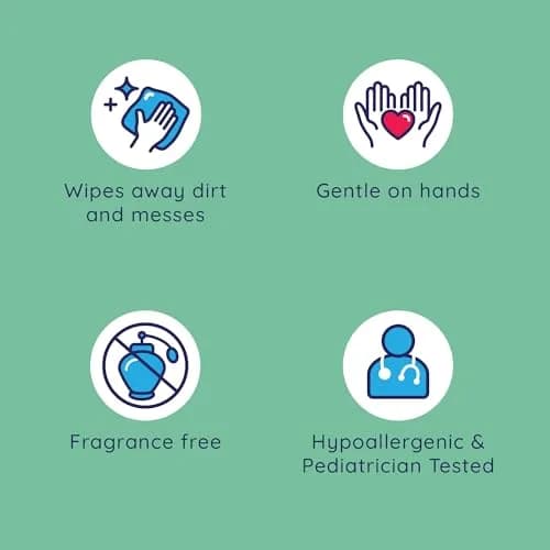 Wet Ones Sensitive Skin Hand & Face Wipes Unscented 40 Count (201 ml) | Hypoallergenic & Paraben Free thumbnail 2