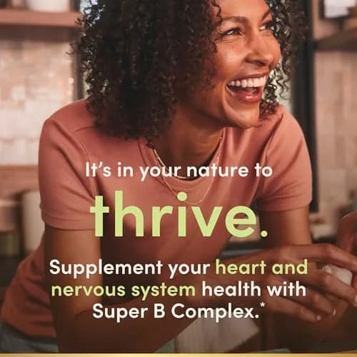 Nature's Bounty Super B Complex Vitamins with Vitamin C & Folic Acid, 150 Tablets | Supports Energy Metabolism & Immune Health thumbnail 4
