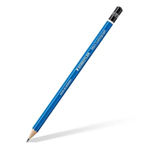 STAEDTLER Mars Lumograph Art Drawing Pencils 12-Piece Gift Set in Metal Tin | Versatile Graphite Range for Artists thumbnail 9