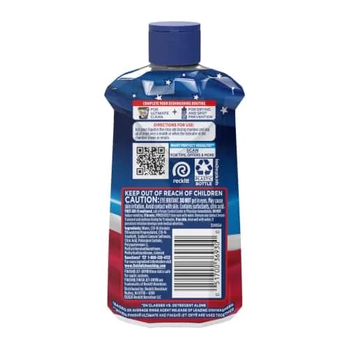 Finish Jet-Dry Dishwasher Rinse Aid Liquid 240ml (8.45 oz) | Prevents Spots & Residues thumbnail 9