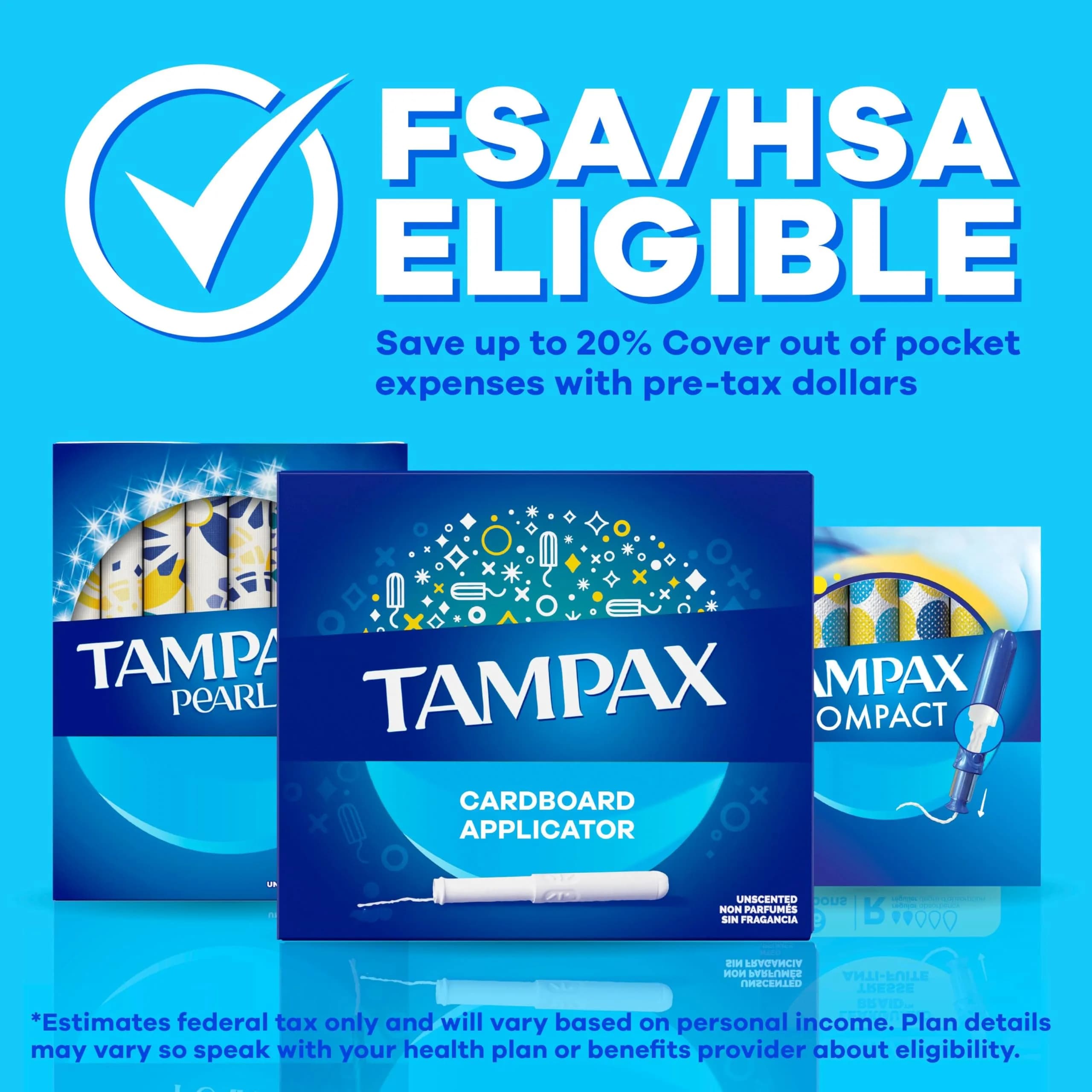 Tampax Cardboard Tampons Super Plus Absorbency 40 Count | #1 U.S. Gynecologist Recommended Tampon Brand - view 8