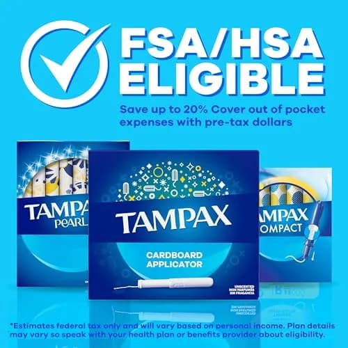 Tampax Cardboard Tampons Super Plus Absorbency 40 Count | #1 U.S. Gynecologist Recommended Tampon Brand thumbnail 8