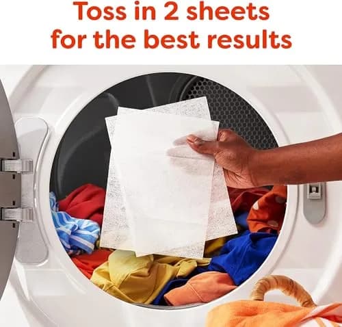 Bounce Fabric Softener Sheets Outdoor Fresh Scent 120 Count | Controls Static Cling & Reduces Wrinkles thumbnail 6