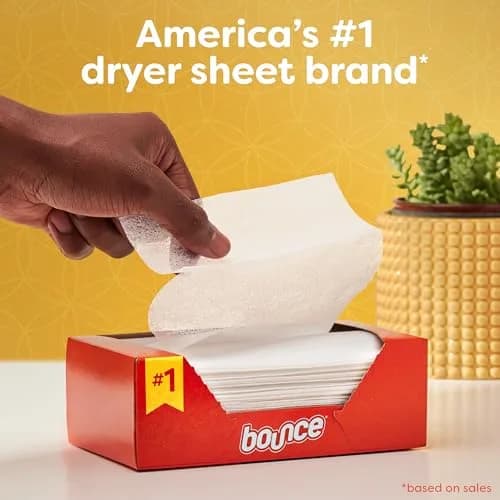Bounce Fabric Softener Sheets Outdoor Fresh Scent 120 Count | Controls Static Cling & Reduces Wrinkles thumbnail 3