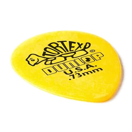 Jim Dunlop Tortex® Small Teardrop Pick .73MM | Bright, Durable, USA-Made Guitar Pick for All Styles thumbnail 2