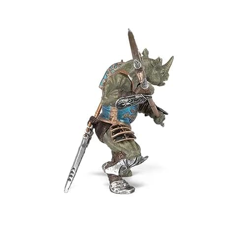 Papo Realistic Mutant Rhinoceros Figurine 83g (2.9oz) | ASTM-Tested Plastic Toy for Kids Ages 3+ thumbnail 4