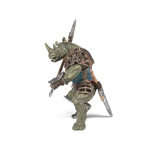 Papo Realistic Mutant Rhinoceros Figurine 83g (2.9oz) | ASTM-Tested Plastic Toy for Kids Ages 3+ thumbnail 6