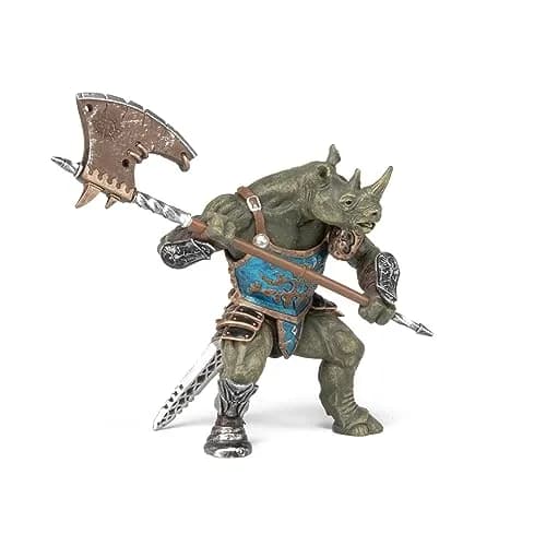 Papo Realistic Mutant Rhinoceros Figurine 83g (2.9oz) | ASTM-Tested Plastic Toy for Kids Ages 3+ thumbnail 3