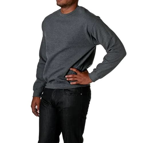 Gildan Heavy Blend Crewneck Sweatshirt 3X-Large Dark Heather | Durable, Preshrunk Cotton/Polyester thumbnail 3