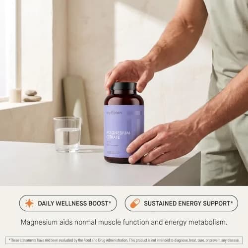 Olympian Labs Magnesium Citrate 400mg | Supports Sleep, Bones & Heart | 300 Capsules thumbnail 6