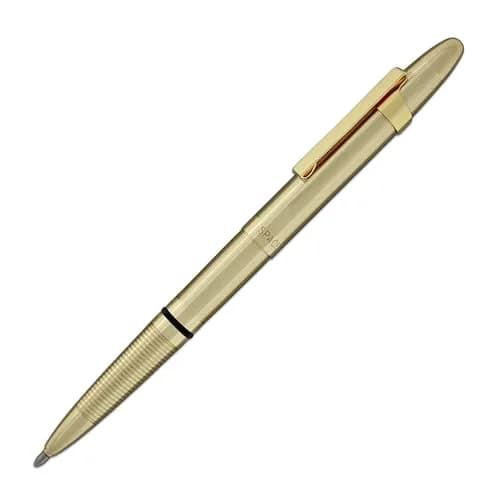 Fisher Bullet Pen - 400 Series - Lacquered Brass | Extreme Temperature & Zero Gravity Performance thumbnail 2