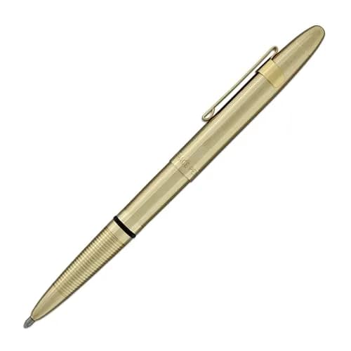 Fisher Bullet Pen - 400 Series - Lacquered Brass | Extreme Temperature & Zero Gravity Performance thumbnail 3