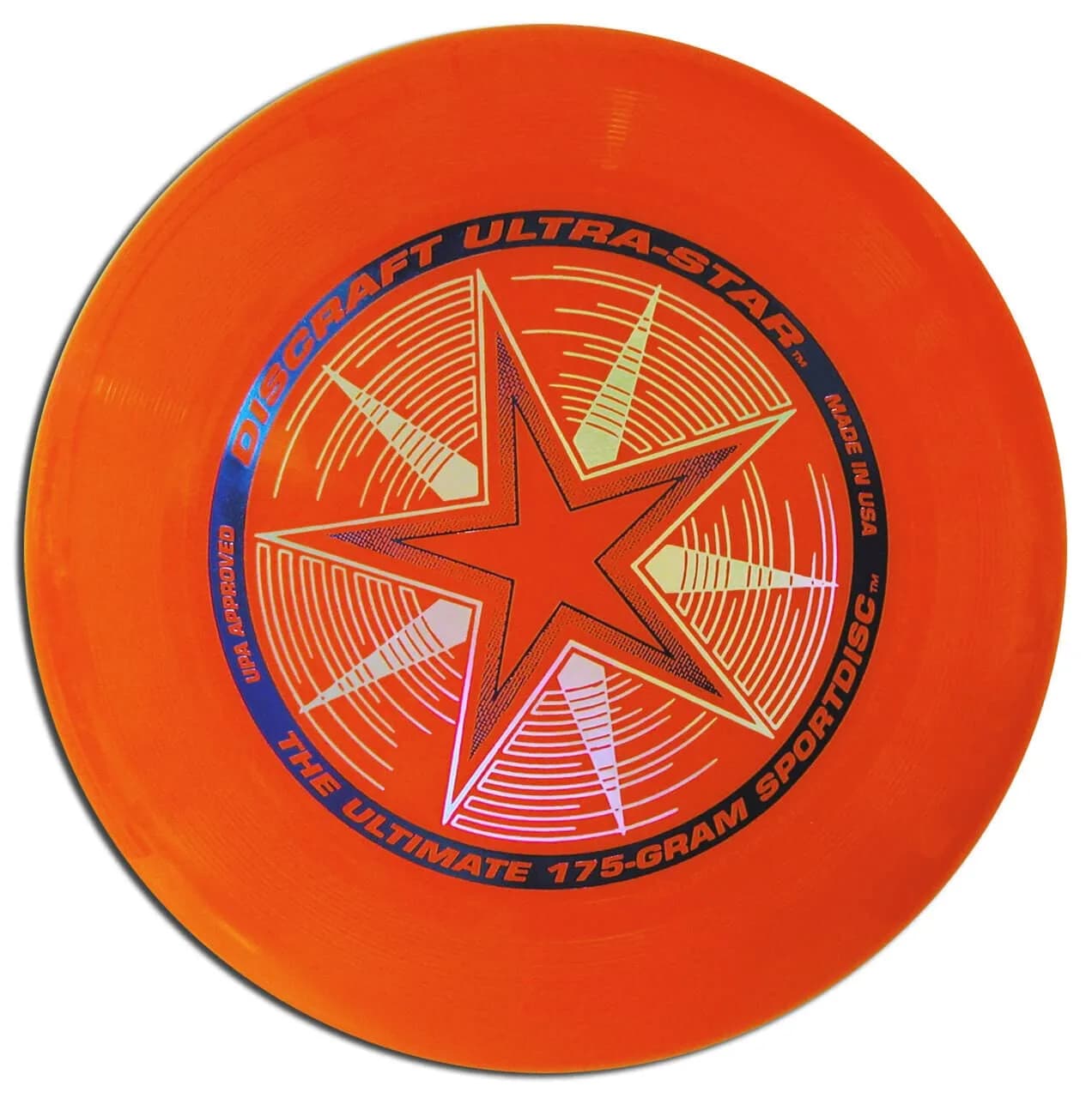 Discraft Ultra Star Sport Disc 175g - Bright Orange | Official USA Ultimate Disc - view 9