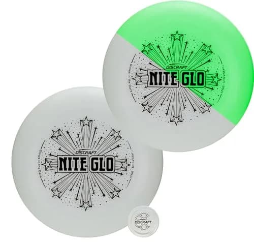 Discraft Ultra Star Sport Disc 175g Nite Glo - Glow-in-the-Dark Ultimate Flying Disc - main product image