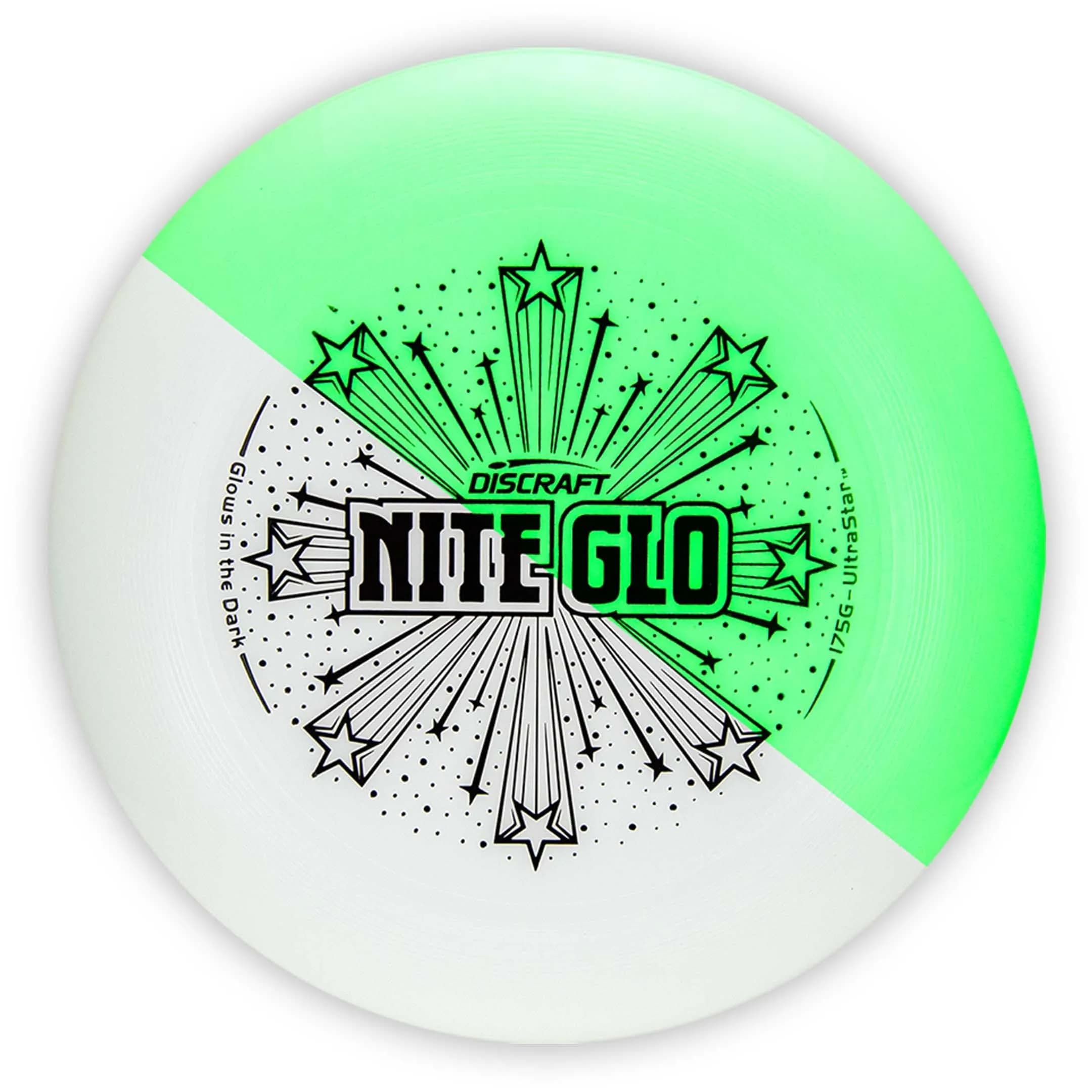 Discraft Ultra Star Sport Disc 175g Nite Glo - Glow-in-the-Dark Ultimate Flying Disc thumbnail 2