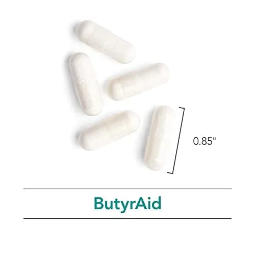 Allergy Research Group NutriCology ButyrAid 200 mg | Gut & Colon Support, 100 Vegetarian Capsules thumbnail 8