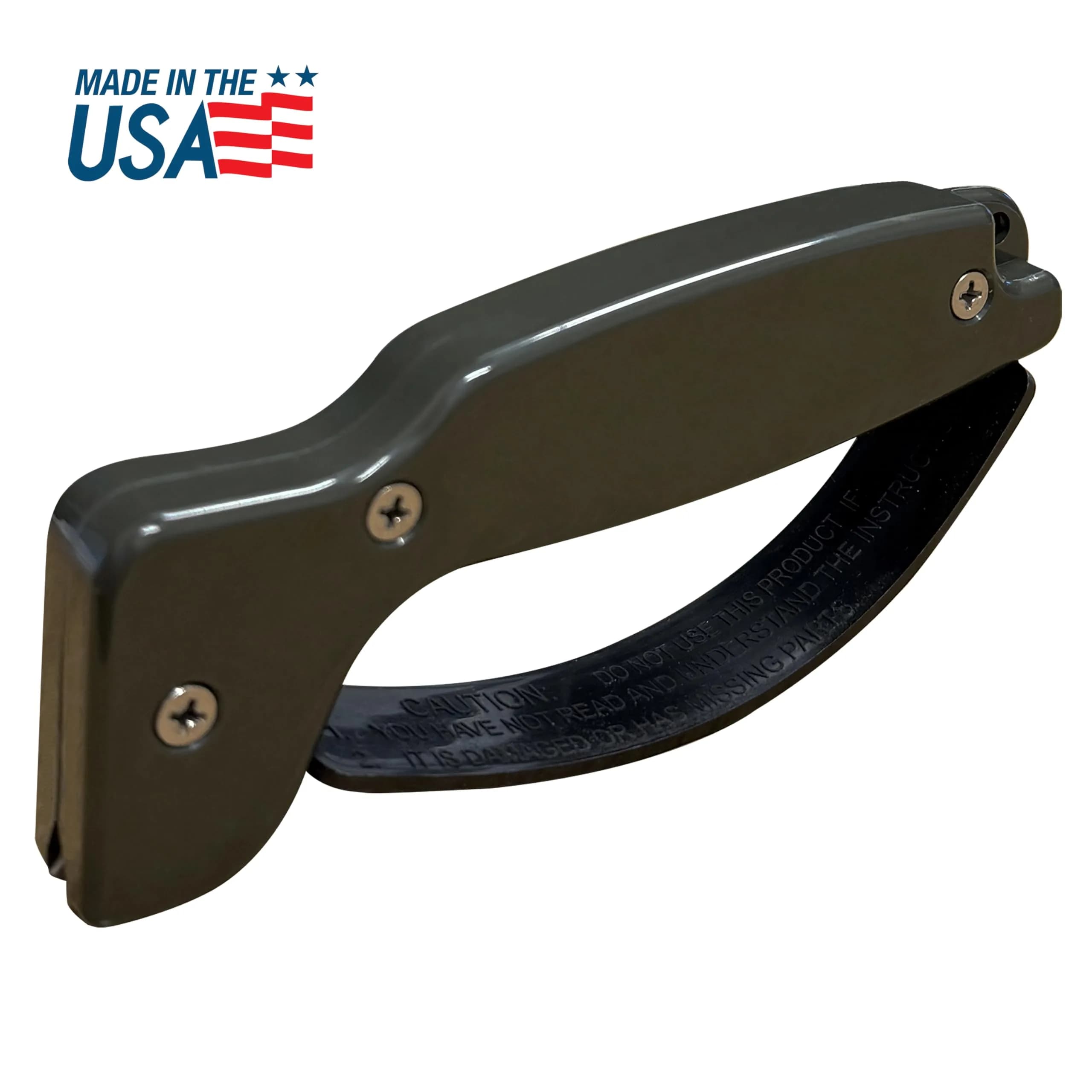 AccuSharp OD Green Knife Sharpener | Restores & Hones Straight & Serrated Knives - view 2