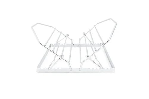Fox Run Adjustable Roasting Rack 11.25 x 10 x 5 inches Metallic | Fits Most Pans, Elevates Roasts, Easy to Clean thumbnail 3