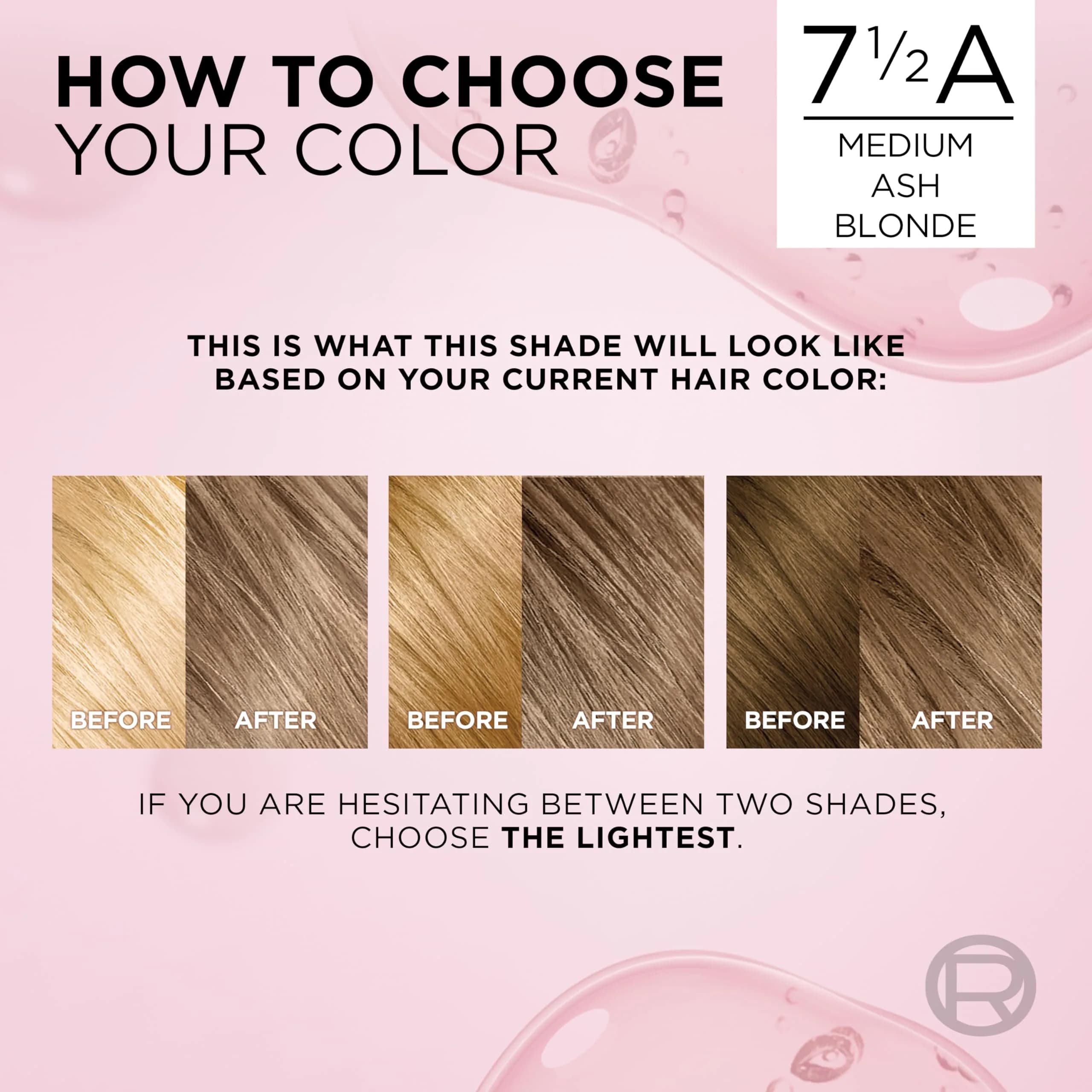 L'Oreal Paris Excellence Crème Permanent Hair Dye 7.5A Medium Ash Blonde | Triple Care Color with Hyaluronic Acid for 100% Gray Coverage - view 6