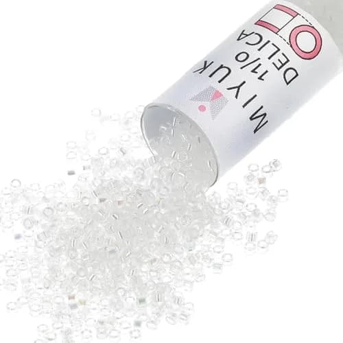 Miyuki Delica Seed Beads Size 11/0 | Japanese Glass Beads for Intricate Jewelry & Embroidery thumbnail 1