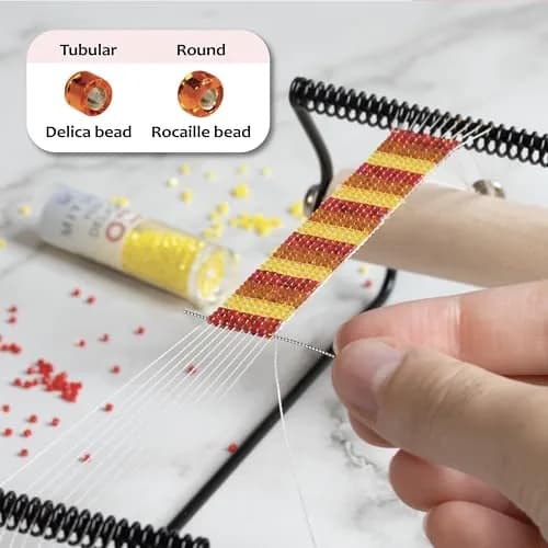 Miyuki Delica Seed Beads Size 11/0 | Japanese Glass Beads for Intricate Jewelry & Embroidery thumbnail 5