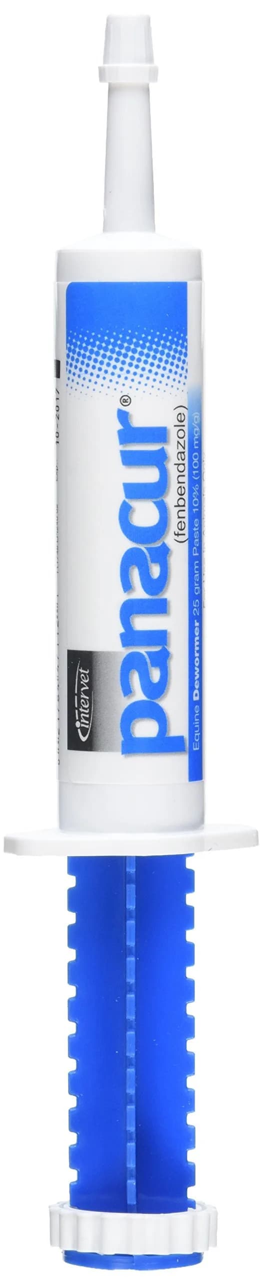 Intervet Panacur Dewormer Horse Paste 10% | Flavored with Apple Cinnamon, 100mg | Supports Horse Parasite Control