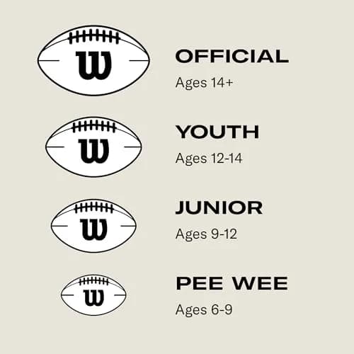 Wilson NFL MVP Football Junior Size Brown | Official NFL Football for Youth Ages 9-12 thumbnail 6