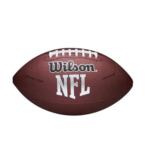 Wilson NFL MVP Football Junior Size Brown | Official NFL Football for Youth Ages 9-12 thumbnail 1