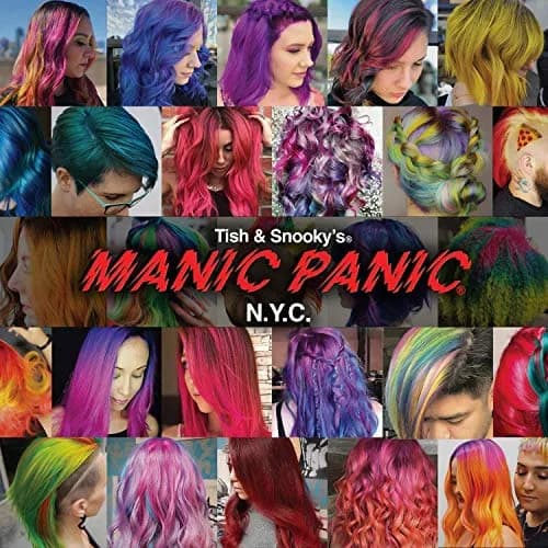 MANIC PANIC Virgin Snow Blonde Toner - Amplified - Semi-Permanent Blue-Tinted Hair Color for Blondes (4oz) thumbnail 6