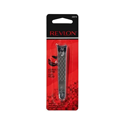 Revlon Toenail Clipper With File, Alloy Steel Curved Blade, Silver (1 Count) thumbnail 9