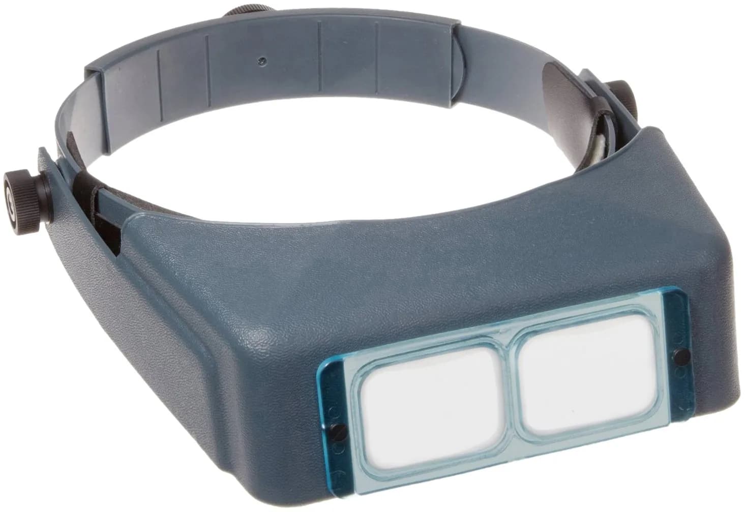 Donegan DA-10 OptiVisor Headband Magnifier 3.5x Magnification 4" Focal Length | Professional Hands-Free Visual Aid — Black