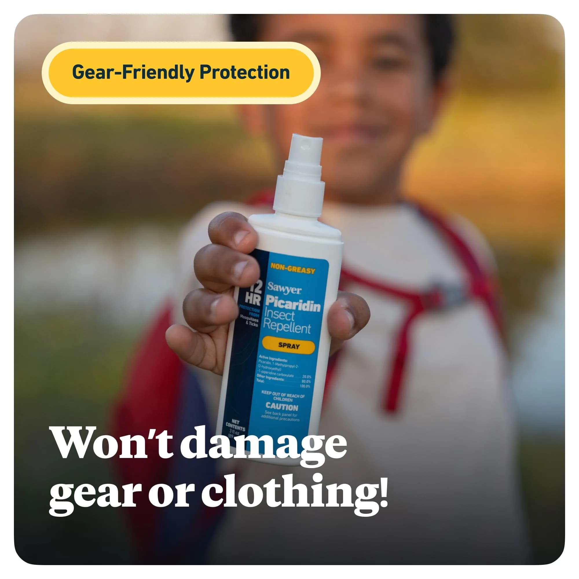 Sawyer Products SP567 Premium Insect Repellent Lotion with 20% Picaridin, 4 Fl Oz Pump Spray | Safe for Family, Long-Lasting Protection - view 4