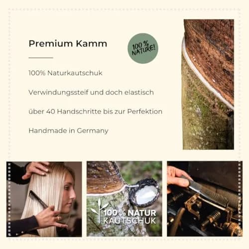 Hercules Sägemann Detangling Comb 23 cm (9.06 in) | Seamless Glide for All Hair Types thumbnail 5