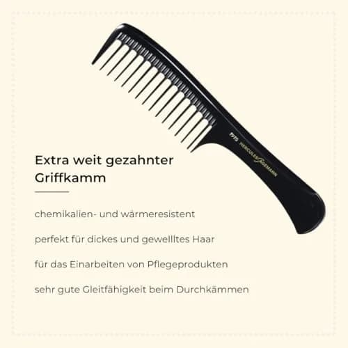 Hercules Sägemann Detangling Comb 23 cm (9.06 in) | Seamless Glide for All Hair Types thumbnail 2
