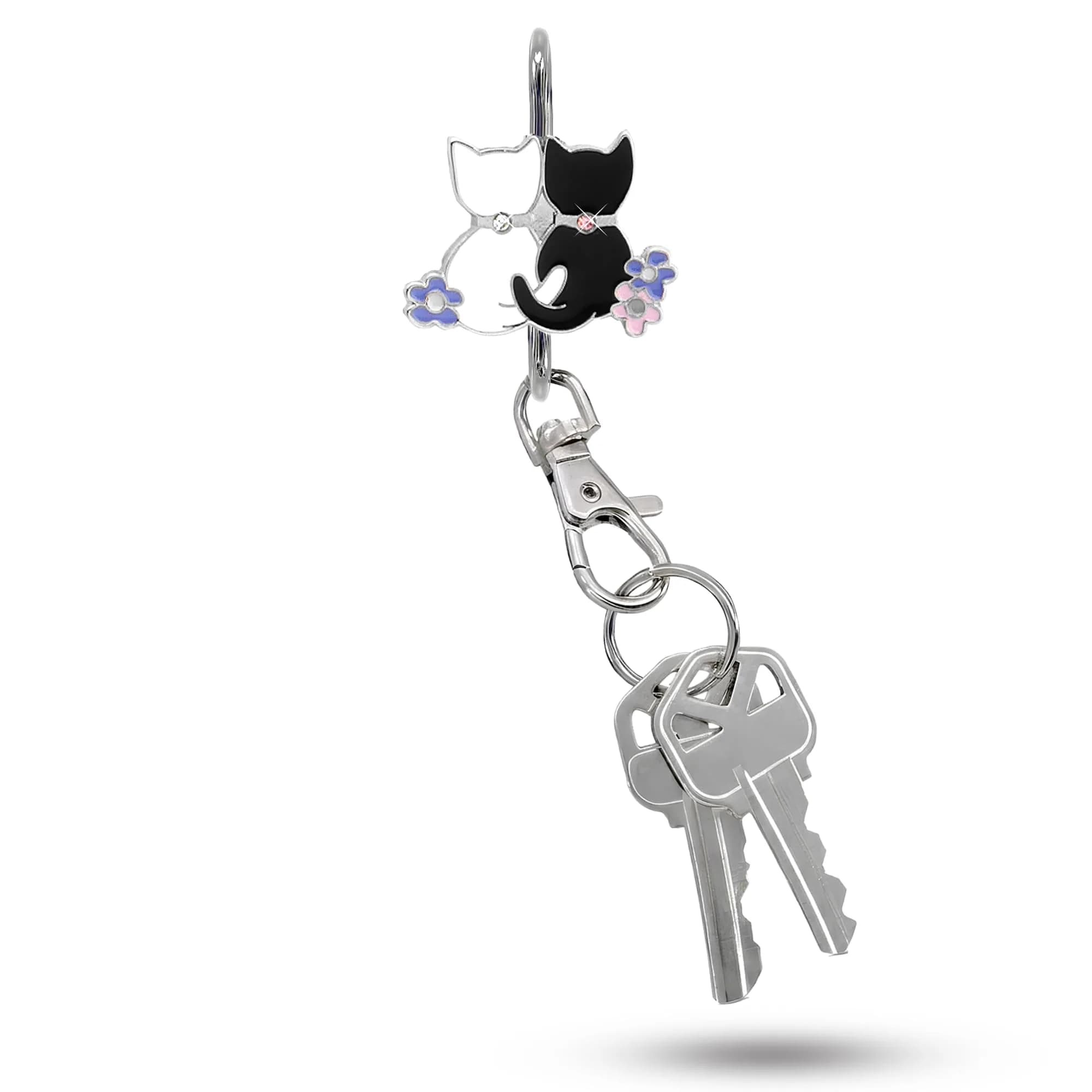 Finders Key Purse Two Kitties Key Finder | Stylish & Multifunctional (One Size) — Two Kitties
