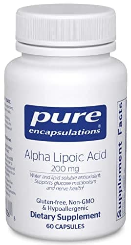 Pure Encapsulations Alpha Lipoic Acid 200 mg | Supports Carbohydrate Metabolism & Nerve Health thumbnail 1