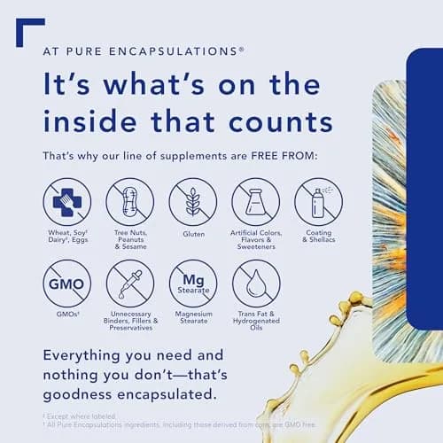 Pure Encapsulations Alpha Lipoic Acid 200 mg | Supports Carbohydrate Metabolism & Nerve Health thumbnail 5