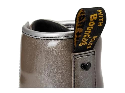 Dr. Martens Women's 1460 W Patent Leather 8 Eye Boot, Black, 11 | Classic Combat Style with Glossy Finish thumbnail 7