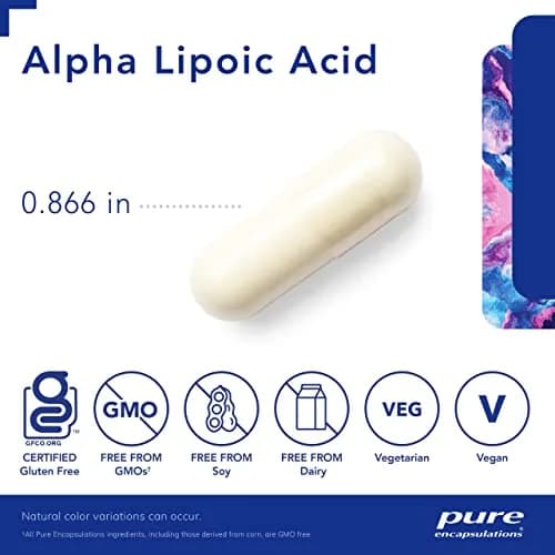 Pure Encapsulations Alpha Lipoic Acid 200 mg | Supports Energy & Nerve Health thumbnail 3