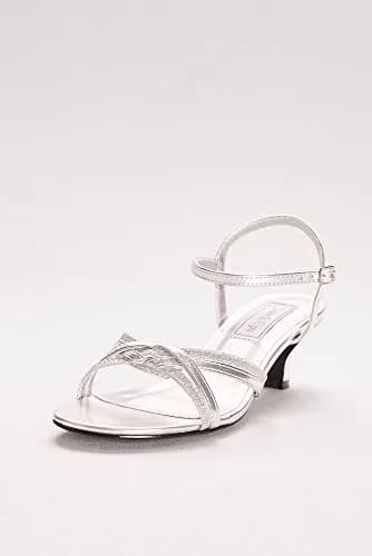 Touch Ups Melanie Dress Sandal Silver 5 M US | Elegant Heeled Sandal for Women thumbnail 2